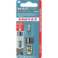Ampoule de rechange pour lampe de poche Maglite<sup>MD</sup> à 3 piles C & D XC956 | Dickner Inc