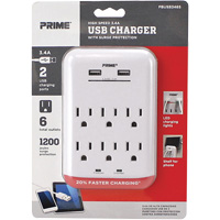 Chargeur USB Prime avec protection contre la surtension Groupe Belzile Dickner