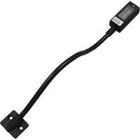 LED Gooseneck Maplight, 1 W, LED, 12" Neck, Black Groupe Belzile Dickner