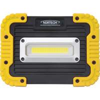 Portable Work Light, LED, 10 W, 1000 Lumens, Plastic Housing Groupe Belzile Dickner