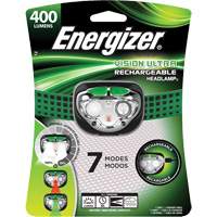 Lampe frontale Vision Ultra, DEL, 400 lumens, 4 hres de fonctionnement, piles Rechargeable Groupe Belzile Dickner