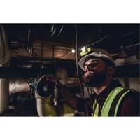 USB HAZ-LO&reg; Intrinsically Safe Headlamp, LED, 250 Lumens, 7 Hrs. Run Time, Rechargeable Batteries Groupe Belzile Dickner