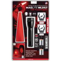 Safety Flashlight Pack, LED, 192 Lumens, C Batteries Groupe Belzile Dickner