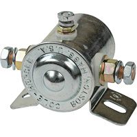 Relais sol&eacute;noide continu mis &agrave; la terre, Mini disjoncteur, 12 V Groupe Belzile Dickner