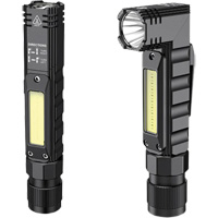 Multifunctional Work Light, LED, 500 Lumens, Rechargeable Batteries Groupe Belzile Dickner