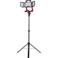 18V Professional Cordless Folding Panel Work Light on Tripod, LED, 3600 Lumens Groupe Belzile Dickner