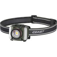 FL97R Tri-Colour Headlamp with Twist Focus & Voice Activation, LED, 830 Lumens, 2 Hrs. Run Time, Rechargeable Batteries Groupe Belzile Dickner