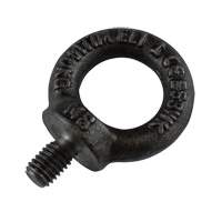Eye Bolt, 1/8" Dia., 1/2" L, Uncoated Natural Finish, 300 lbs. (0.15 tons) Capacity Groupe Belzile Dickner